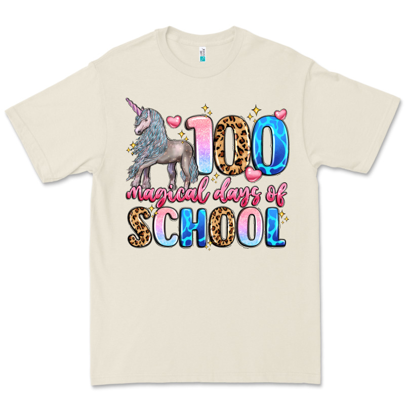 100 Magical Days Of School Premium Tee by LillyAllenDesigns | Teevron