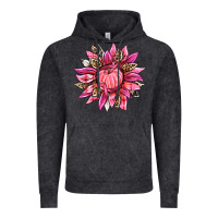 Vintage Black breast cancer sunflower Vintage Hoodie - texasbilliewilder