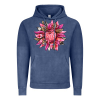 Vintage Denim breast cancer sunflower Vintage Hoodie - texasbilliewilder