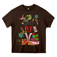 Chocolate Brown baby elf Heavy Core Tee - MaliasSmallBusiness