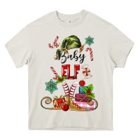 Cream baby elf Heavy Core Tee - MaliasSmallBusiness
