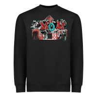 Black Mom cow Mother's Day Heavyweight Sweatshirt - FaDigitalArtStudio
