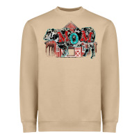 Mom Cow Mother's Day Heavyweight Sweatshirt | Teevron
