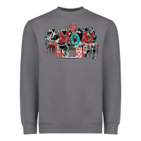 Storm Mom cow Mother's Day Heavyweight Sweatshirt - FaDigitalArtStudio