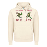 Vintage Artic say pizza to drugs say no to yes Vintage Hoodie - tuanDangUi