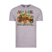 Vintage Zinc Just a Girl Who Loves Fall Vintage Tee - texasbilliewilder