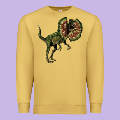 Dilophosaurus Premium Sweatshirt Designed By Lillyallendesigns