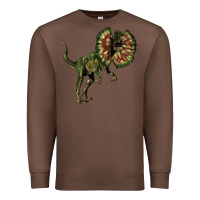 Chestnut Dilophosaurus Premium Sweatshirt - LillyAllenDesigns