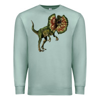 Seafoam Dilophosaurus Premium Sweatshirt - LillyAllenDesigns