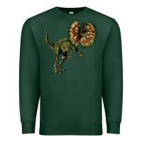 Sports Green Dilophosaurus Premium Sweatshirt - LillyAllenDesigns