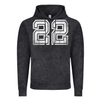 Vintage Black Number 22 Sports Jersey Lucky No. Birthday Age Vintage Vintage Hoodie - tuanDangUi
