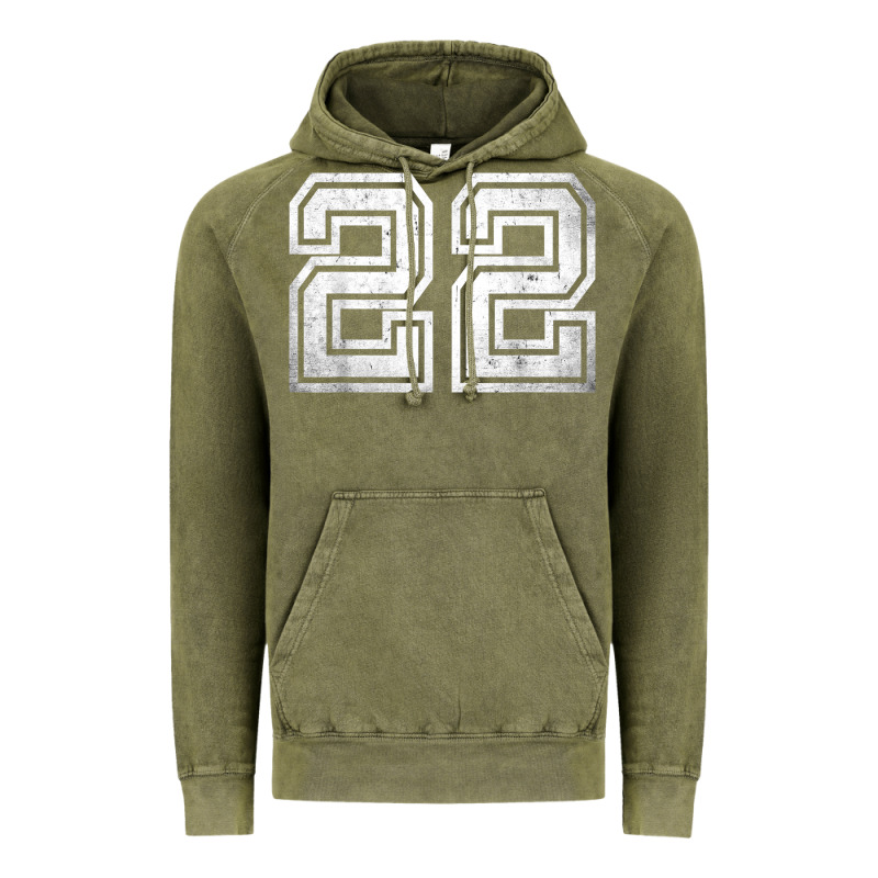 Number 22 Sports Jersey Lucky No. Birthday Age Vintage Vintage Hoodie by tuanDangUi | Teevron