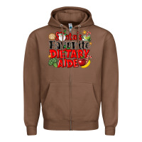 Chestnut santas favorite dietary aide Zipper Hoodie - LillyAllenDesigns