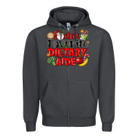 Smoke santas favorite dietary aide Zipper Hoodie - LillyAllenDesigns