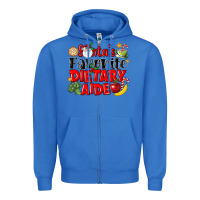 True Royal santas favorite dietary aide Zipper Hoodie - LillyAllenDesigns