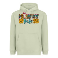 Matcha Western Howdy Heifer With Charolais Cow Heavyweight Hoodie - LillyAllenDesigns