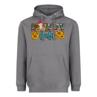 Storm Western Howdy Heifer With Charolais Cow Heavyweight Hoodie - LillyAllenDesigns