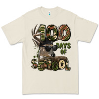 Bone 100 days of school hunting deer Premium Tee - LillyAllenDesigns