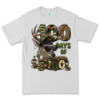 Dove Grey 100 days of school hunting deer Premium Tee - LillyAllenDesigns