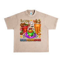 French Oak Happy Hallothanksmas coffee cups Urban Heavy Tee - texasbilliewilder