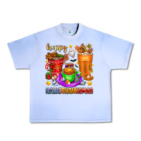 Happy Hallothanksmas Coffee Cups Urban Heavy Tee | Teevron