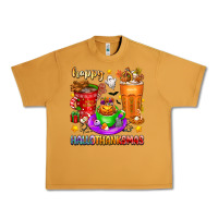 Peanut Butter Happy Hallothanksmas coffee cups Urban Heavy Tee - texasbilliewilder