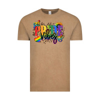 Vintage Coffee Pride vibes Vintage Tee - NancyCooperArtShop