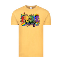 Vintage Mustard Pride vibes Vintage Tee - NancyCooperArtShop