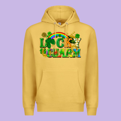 Lucky Charm Premium Hoodie Designed By Fadigitalartstudio