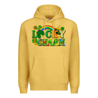 Antique Gold lucky charm Premium Hoodie - FaDigitalArtStudio