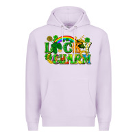 Lilac lucky charm Premium Hoodie - FaDigitalArtStudio