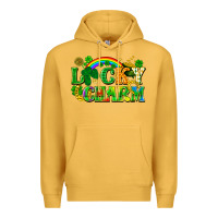 Mustard lucky charm Premium Hoodie - FaDigitalArtStudio