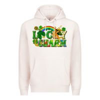 Pale Pink lucky charm Premium Hoodie - FaDigitalArtStudio