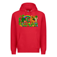 Red lucky charm Premium Hoodie - FaDigitalArtStudio