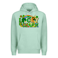 Seafoam lucky charm Premium Hoodie - FaDigitalArtStudio