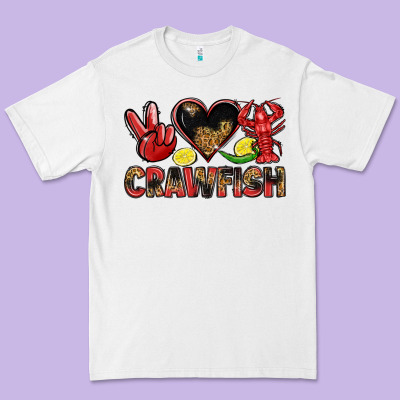 Crawfish Premium Tee Designed By Lillyallendesigns