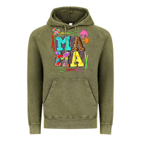 Vintage Olive Autism Mama Vintage Hoodie - NancyCooperArtShop