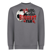 Storm little sister biggest fan soccer Heavyweight Sweatshirt - FaDigitalArtStudio
