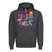 Smoke Bye Bye School Hello Pool Teacher  Squad Zipper Hoodie - CowhideDigitalArt