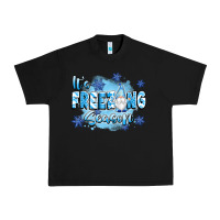 Black it's freezing season Urban Heavy Tee - texasbilliewilder