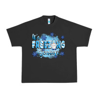Pigment Black it's freezing season Urban Heavy Tee - texasbilliewilder