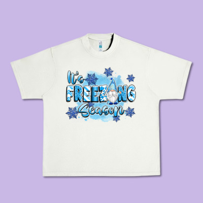 It's Freezing Season Urban Heavy Tee Designed By Texasbilliewilder