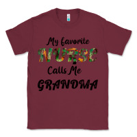 Burgundy My Favorite Nurse Calls Me Grandma Classic Tee - Bettercallsaul