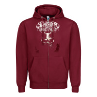 Burgundy Needed Gifts Slaughter To Prevail Christmas Holiday Zipper Hoodie - tuanDangUi