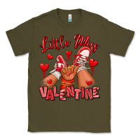 Army Green little miss valentine afro kid sneakers Classic Tee - RanaPortraitStore
