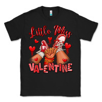 Black little miss valentine afro kid sneakers Classic Tee - RanaPortraitStore