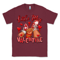 Burgundy little miss valentine afro kid sneakers Classic Tee - RanaPortraitStore