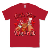 Red little miss valentine afro kid sneakers Classic Tee - RanaPortraitStore