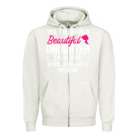 Oatmeal Heather Father Yes I Do Have A Beautiful Daughter Zipper Hoodie - tuanDangUi