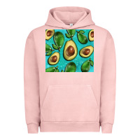 Pigment Salmon avacadoblue tumbler Urban Hoodie - BarkalooDesign